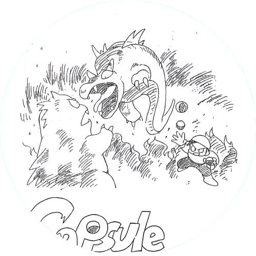 Nidorino and Gengar Capsule Monsters