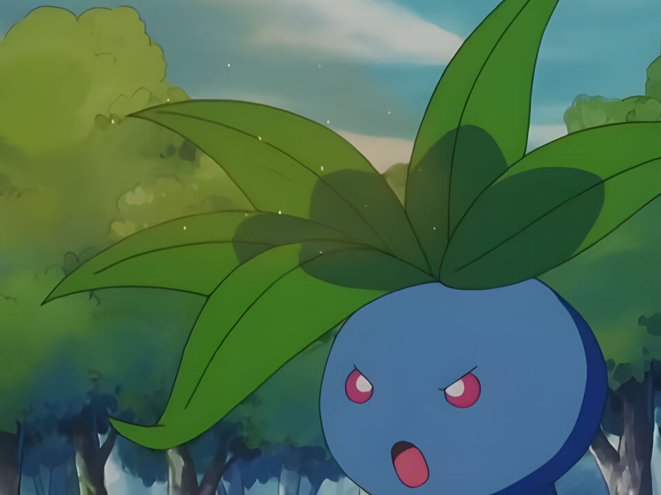 Oddish Stun Spore VPokedex