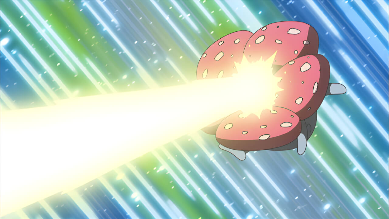 Vileplume Solar Beam VPokedex