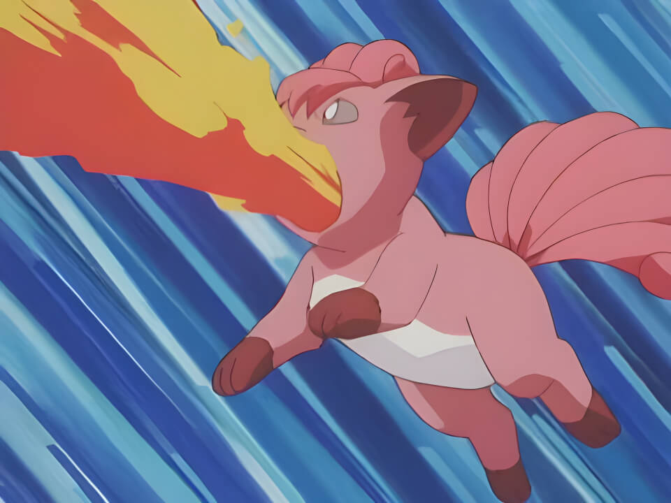 Vulpix Flamethrower VPokedex