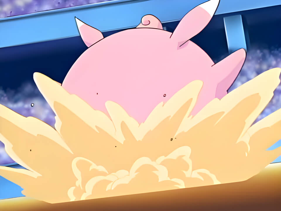 Wigglytuff Body Slam VPokedex