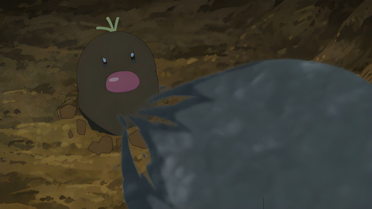 Alolan Diglett Mud Shot VPokedex