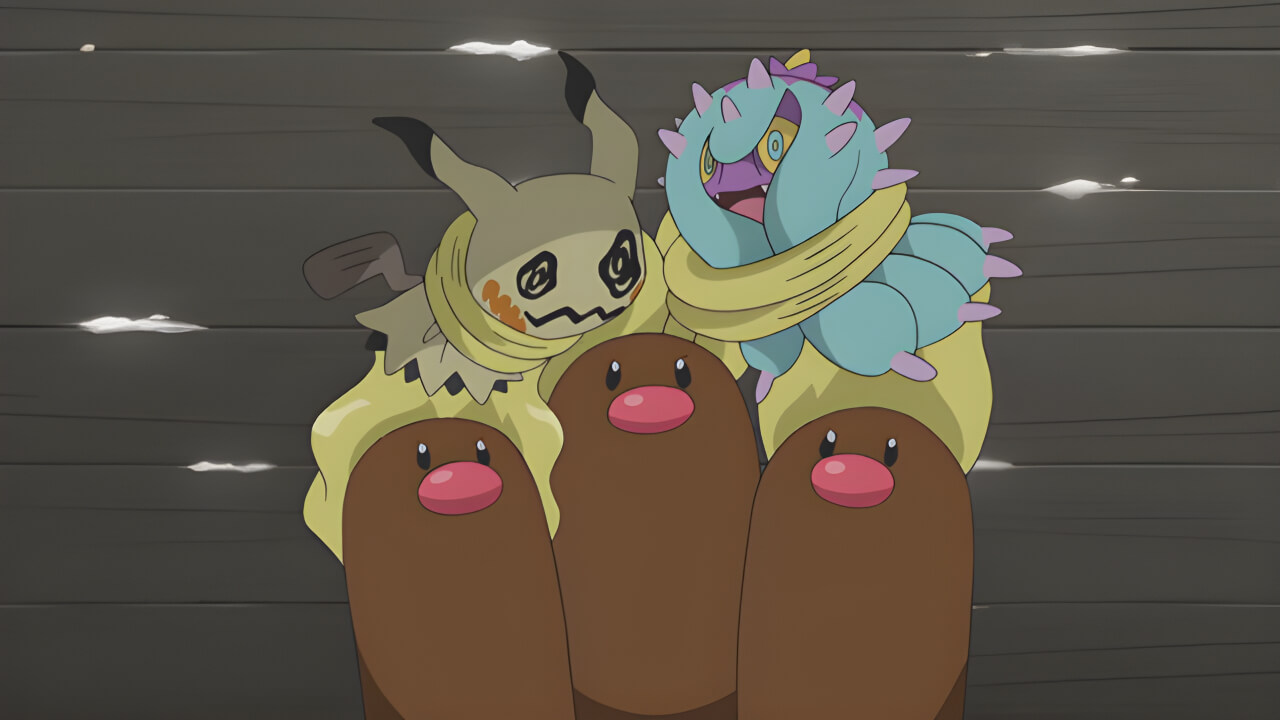 Alolan Dugtrio Tangling Hair VPokedex