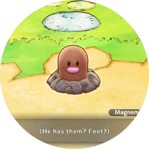 Diglett's foot