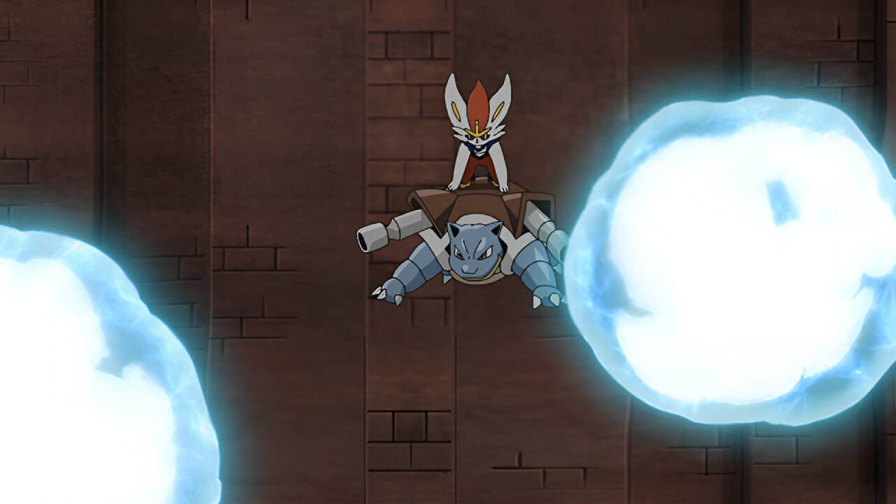 Blastoise Water Pulse VPokedex